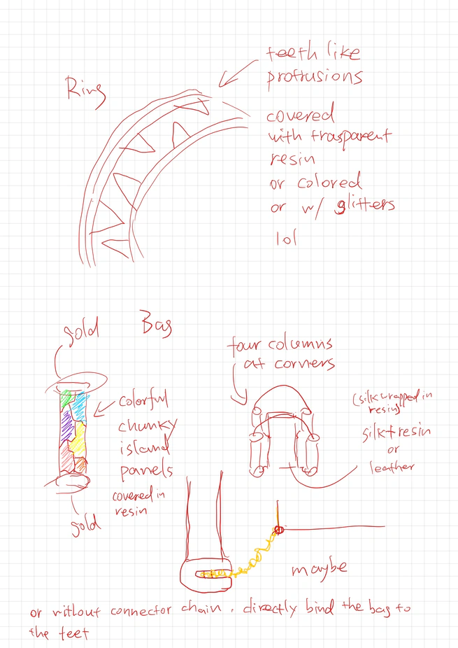 sketchbook for ornamental accessories (ipadsketchbook001)